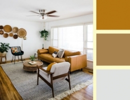 Màu sơn nhà hợp phong thủy cho người mệnh Kim.