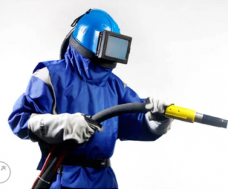 QUẦN ÁO BẢO HỘ PHUN CÁT