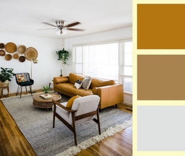 Màu sơn nhà hợp phong thủy cho người mệnh Kim.