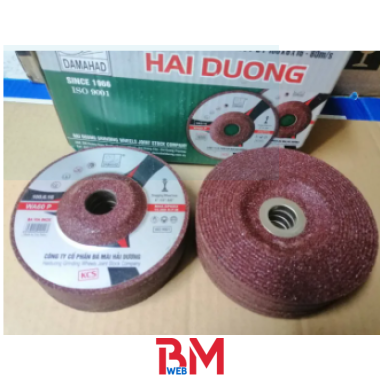 Đá mài Inox Đỏ Hải Dương 1 tấc (100mm)