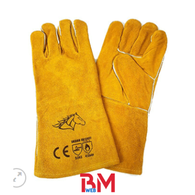 GĂNG TAY HÀN DA BÒ ( 14 inch )