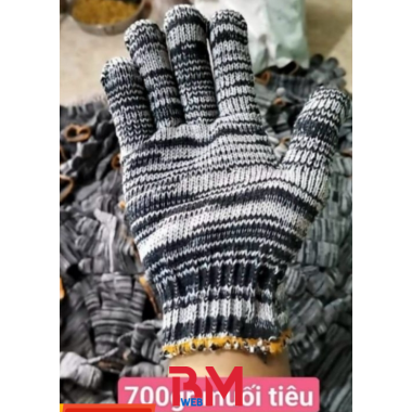 GĂNG TAY BẢO HỘ (LEN) MUỐI TIÊU 70 gr