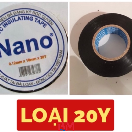Băng keo điện Nano 20Y