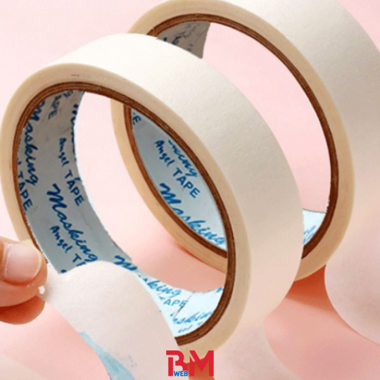 BĂNG KEO GIẤY 24mm - 25 yard